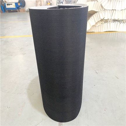 حزام النقل الأسود الأسود PVC PVC